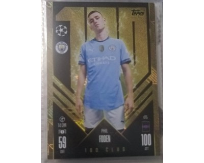 MATCH ATTAX UCL FODEN 100 CLUB Nº475