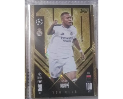 MATCH ATTAX UCL MBAPPE 100 CLUB Nº476