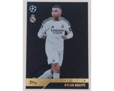 MATCH ATTAX UCL MBAPPE BLACK EDGE EDITION NºBE7