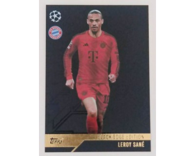 MATCH ATTAX UCL LEROY SANE BLACK EDGE EDITION NºBE8