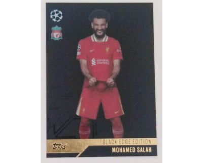 MATCH ATTAX UCL SALAH BLACK EDGE EDITION NºBE9