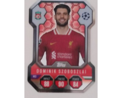 MATCH ATTAX UCL SZOBOSZLAI CHROME SHIELD NºSH4