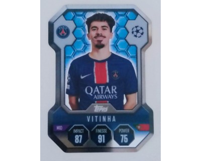 MATCH ATTAX UCL VITINHA CHROME SHIELD NºSH14