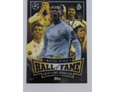 MATCH ATTAX UCL CRISTIANO RONALDO HALL OF FAME Nº HOF2