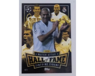 MATCH ATTAX UCL ZIDANE HALL OF FAME NºHOF3