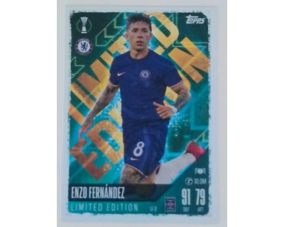 MATCH ATTAX UCL ENZO FERNANDEZ LIMITED EDITION NºLE8