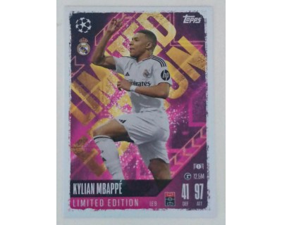 MATCH ATTAX UCL KYLIAN MBAPPE LIMITED EDITION NºLE9