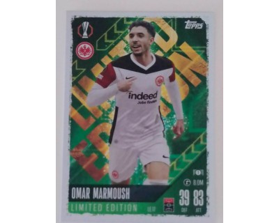 MATCH ATTAX UCL OMAR MARMOUSH LIMITED EDITION NºLE17