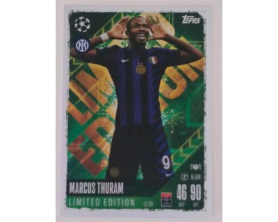 MATCH ATTAX UCL MARCUS THURAM LIMITED EDITION NºLE20