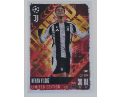 MATCH ATTAX UCL KENAN YILDIZ LIMITED EDITION NºLE22