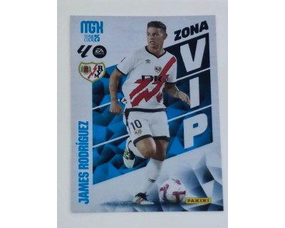 MEGACRACKS 2024/2025 JAMES RODRIGUEZ NUEVO ZONA VIP Nº504 TERCERA EDICION