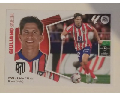 LIGA ESTE 2024/2025 GIULIANO ATLETICO DE MADRID Nº19 BIS COLOCA CUARTA EDICION