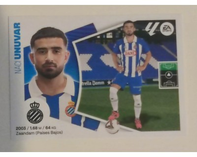 LIGA ESTE 2024/2025 UNUVAR RCD ESPANYOL Nº18 BIS COLOCA CUARTA EDICION