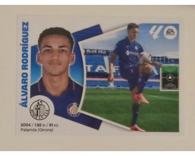 LIGA ESTE 2024/2025 ALVARO RODRIGUEZ GETAFE CF Nº18 BIS COLOCA CUARTA EDICION