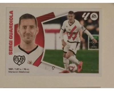 MEGACRACKS 2024/2025 SERGI GUARDIOLA RAYO VALLECANO Nº19 BIS COLOCA CUARTA EDICION