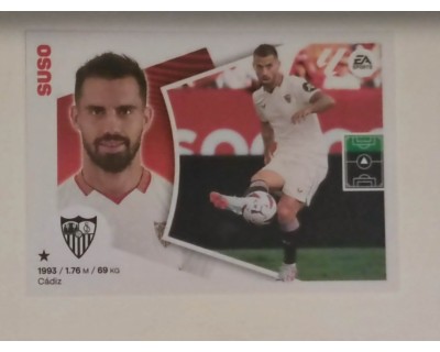 MEGACRACKS 2024/2025 SUSO SEVILLA FC Nº17 BIS COLOCA CUARTA EDICION