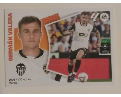 MEGACRACKS 2024/2025 GERMAN VALERA VALENCIA CF Nº19 BIS COLOCA CUARTA EDICION