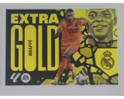 LIGA ESTE 2024/2025 PACK CUARTA EDICION CON MBAPPE EXTRA GOLD (57 CROMOS)