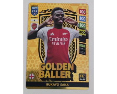 ADRENALYN FIFA 365 2025 BUKAYO SAKA GOLDEN BALLER Nº1