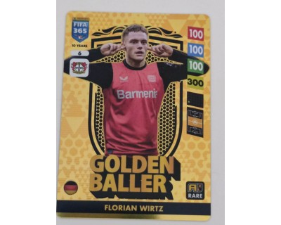 ADRENALYN FIFA 365 2025 FLORIAN WIRTZ GOLDEN BALLER Nº6