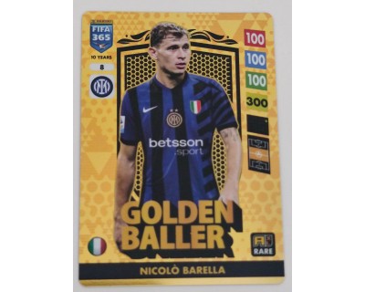 ADRENALYN FIFA 365 2025 NICOLO BARELLA GOLDEN BALLER Nº8