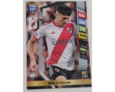 ADRENALYN FIFA 365 2025 PABLO SOLARI RIVER PLATE Nº26