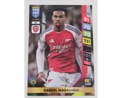 ADRENALYN FIFA 365 2025 GABRIEL MAGALHÄES ARSENAL FC Nº31