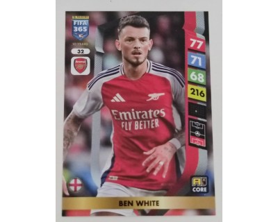 ADRENALYN FIFA 365 2025 BEN WHITE ARSENAL FC Nº32