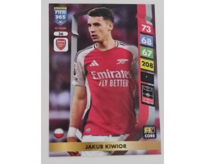 ADRENALYN FIFA 365 2025 JAKUB KIWIOR ARSENAL FC Nº36