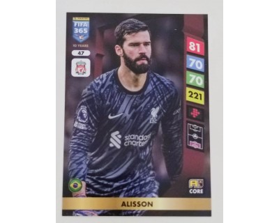 ADRENALYN FIFA 365 2025 ALISSON LIVERPOOL Nº47