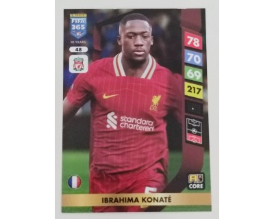 ADRENALYN FIFA 365 2025 IBRAHIMA KONATE LIVERPOOL Nº48