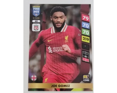 ADRENALYN FIFA 365 2025 JOE GOMEZ LIVERPOOL Nº49