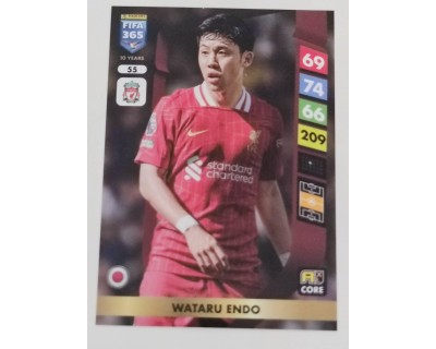 ADRENALYN FIFA 365 2025 WATARU ENDO LIVERPOOL Nº55