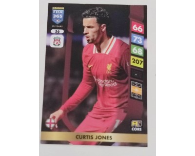 ADRENALYN FIFA 365 2025 CURTIS JONES LIVERPOOL Nº56