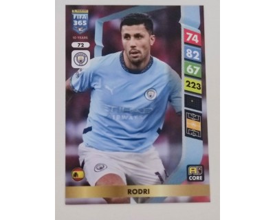 ADRENALYN FIFA 365 2025 RODRI MANCHESTER CITY Nº72