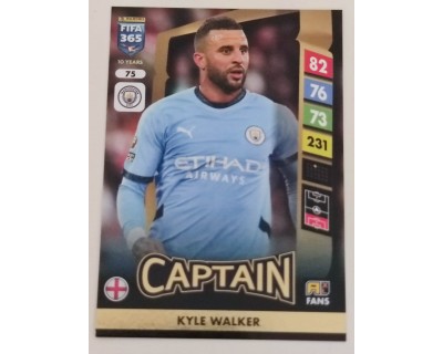 ADRENALYN FIFA 365 2025 KYLE WALKER MANCHESTER CITY Nº75 CAPTAIN