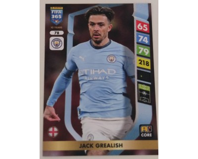 ADRENALYN FIFA 365 2025 JACK GREALISH MANCHESTER CITY Nº78