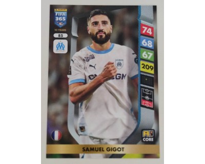 ADRENALYN FIFA 365 2025 SAMUEL GIGOT OLYMPIQUE DE MARSEILLE Nº85