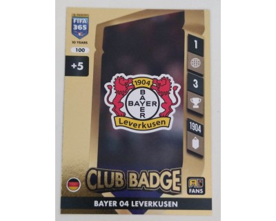 ADRENALYN FIFA 365 2025 ESCUDO BAYER 04 LEVERKUSEN Nº100