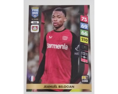 ADRENALYN FIFA 365 2025 JEANUËL BELOCIAN BAYER 04 LEVERKUSEN Nº103