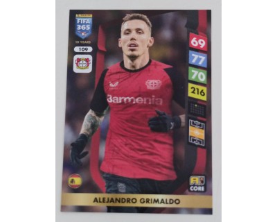 ADRENALYN FIFA 365 2025 ALEJANDRO GRIMALDO BAYER 04 LEVERKUSEN Nº109