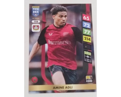 ADRENALYN FIFA 365 2025 AMINE ADLI BAYER 04 LEVERKUSEN Nº115