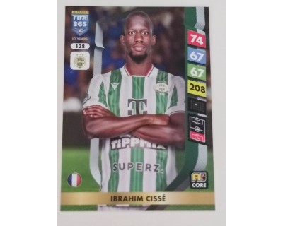 ADRENALYN FIFA 365 2025 IBRAHIM CISSE FERENCVAROSI TC Nº138