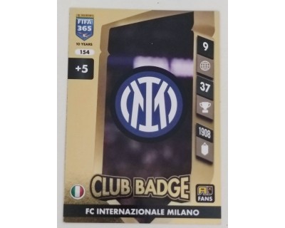 ADRENALYN FIFA 365 2025 ESCUDO FC INTERNAZIONALE MILANO Nº154