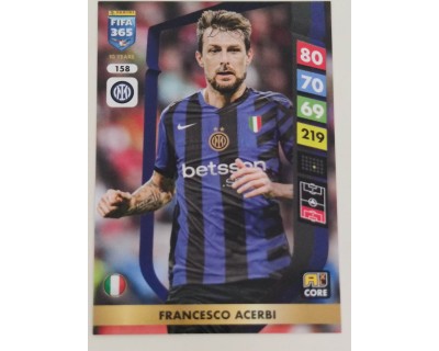 ADRENALYN FIFA 365 2025 FRANCESCO ACERBI FC INTERNAZIONALE MILANO Nº158