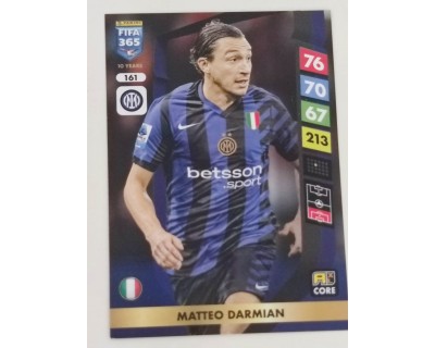 ADRENALYN FIFA 365 2025 MATTEO DARMIAN FC INTERNAZIONALE MILANO Nº161