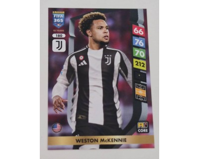 ADRENALYN FIFA 365 2025 WESTON McKENNIE JUVENTUS Nº180