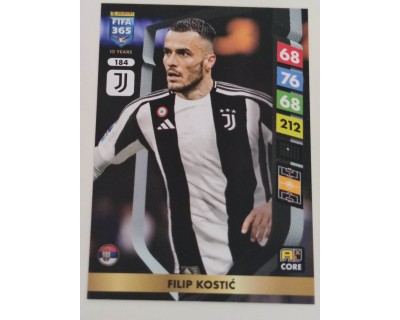 ADRENALYN FIFA 365 2025 FILIP KOSTIC JUVENTUS Nº184