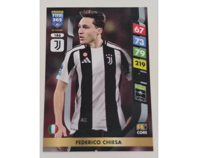 ADRENALYN FIFA 365 2025 FEDERICO CHIESA JUVENTUS Nº186