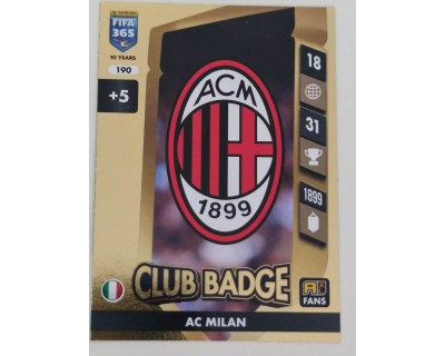 ADRENALYN FIFA 365 2025 ESCUDO AC MILAN Nº190